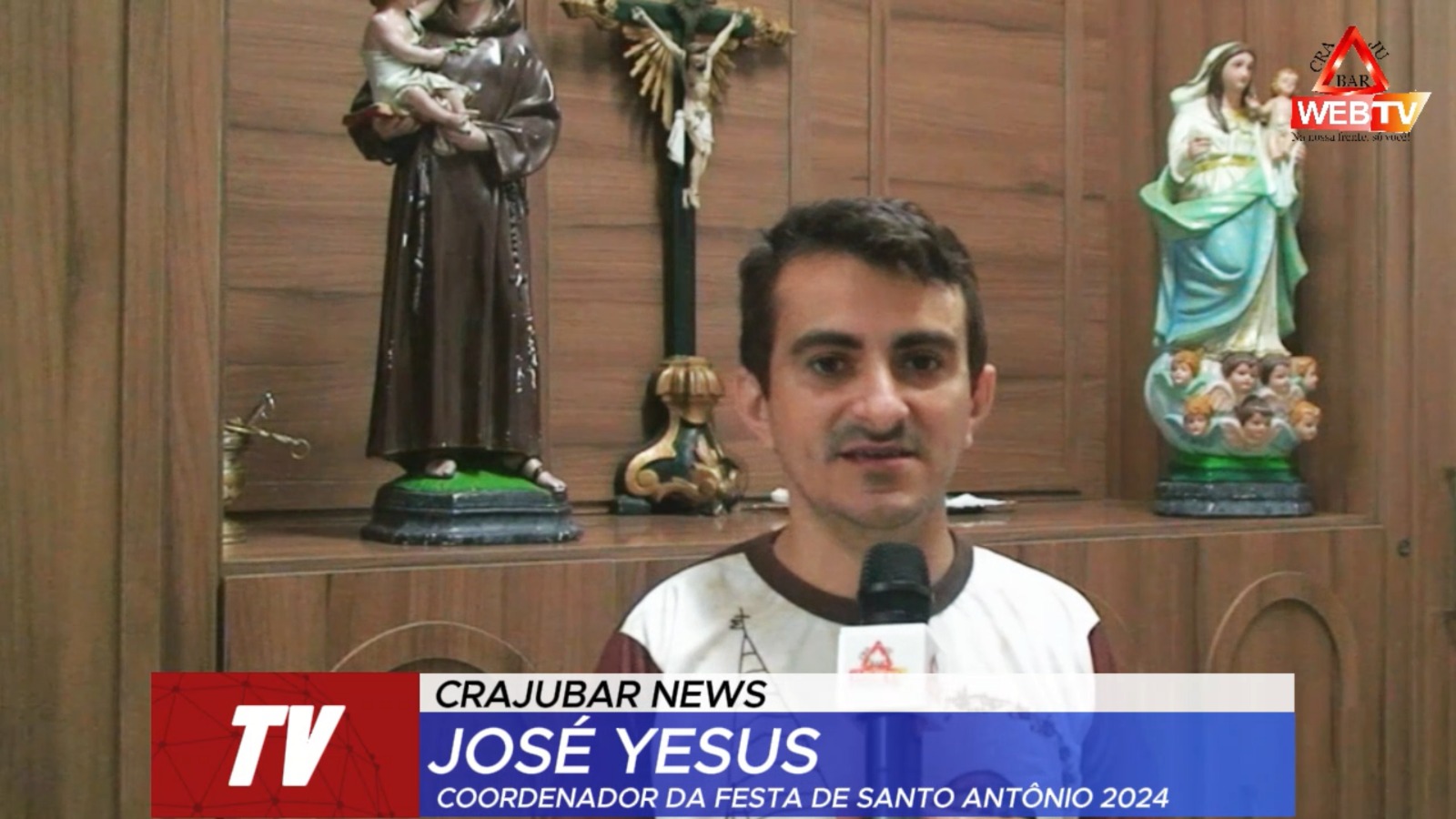 Festa de Santo Antônio, Fé e Cultura em Celebração, o coordenador José Yesus fala da expectativa